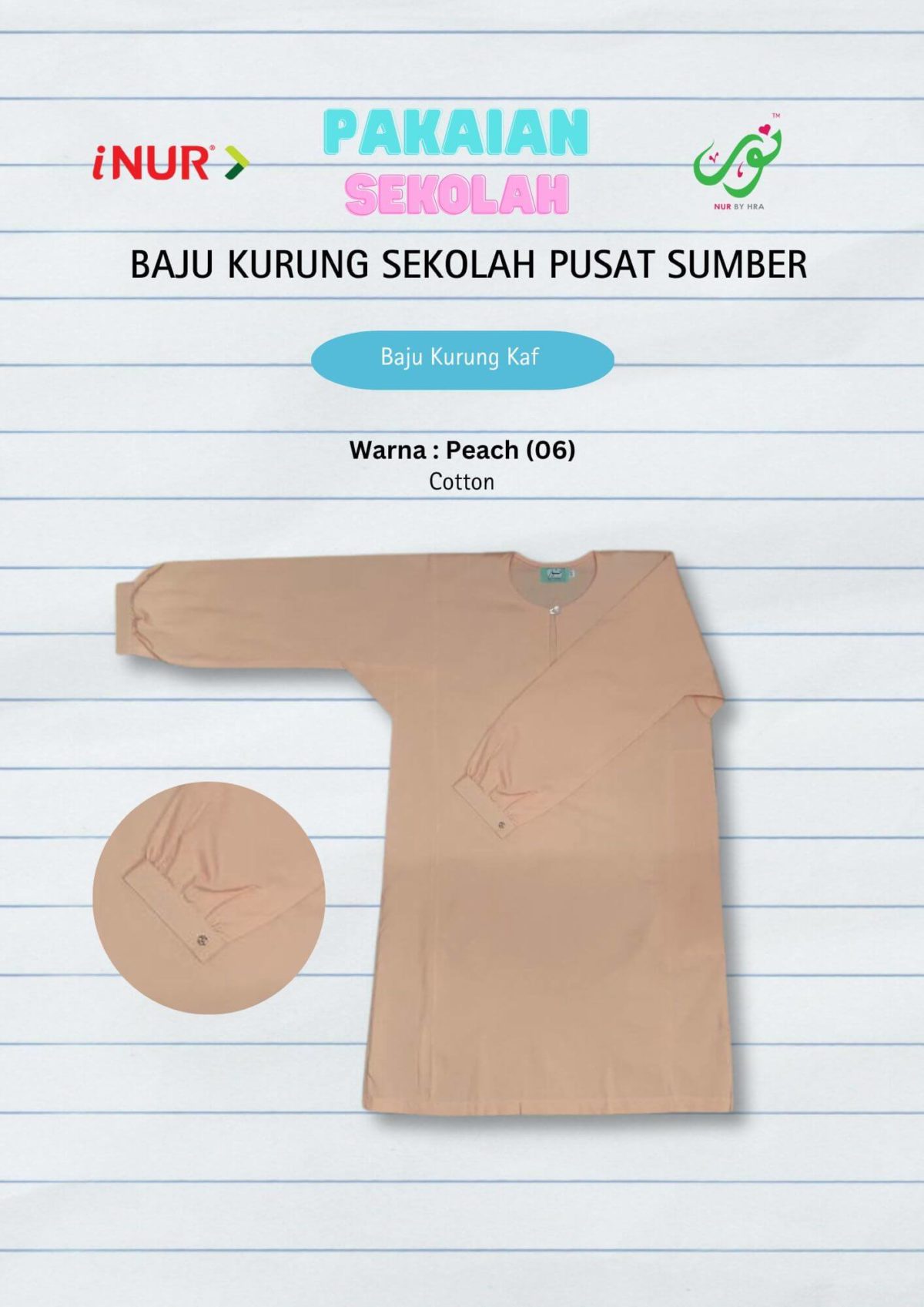 Baju Kurung Kebangsaan Pusat Sumber Kaf