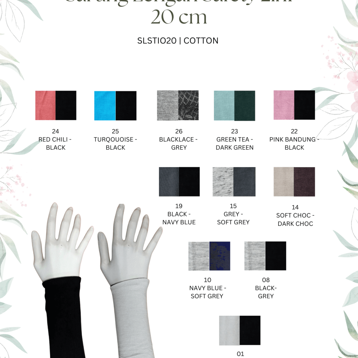 Sarung Lengan Safety 2in1 20cm