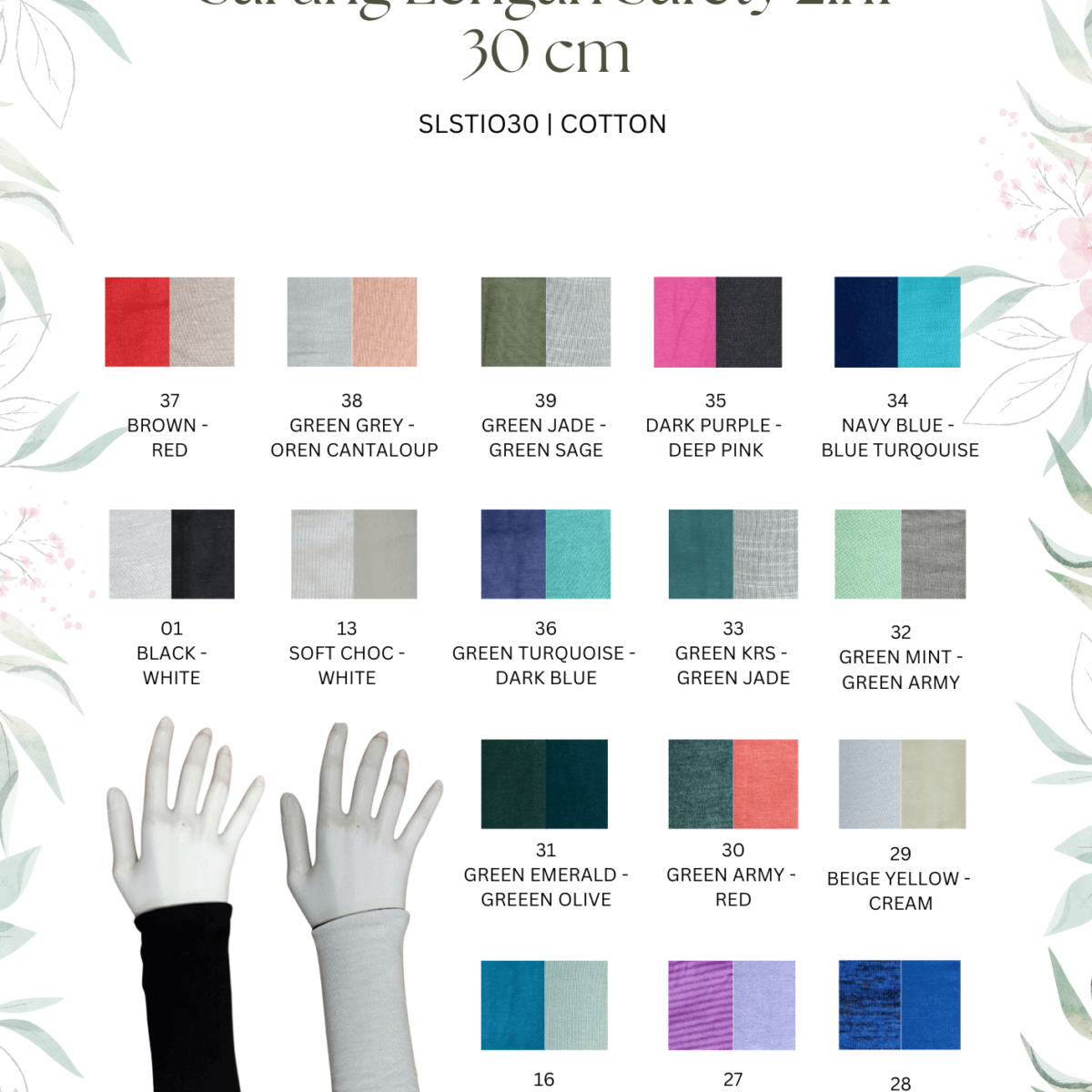 Sarung Lengan Safety 2in1 30cm