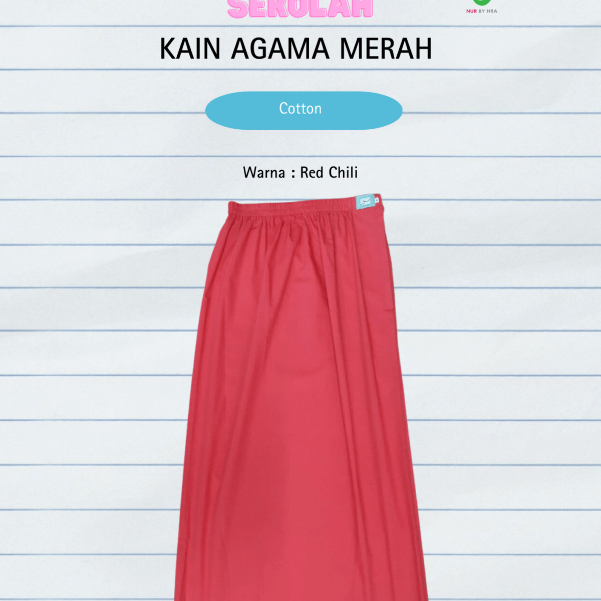 Kain Agama Merah