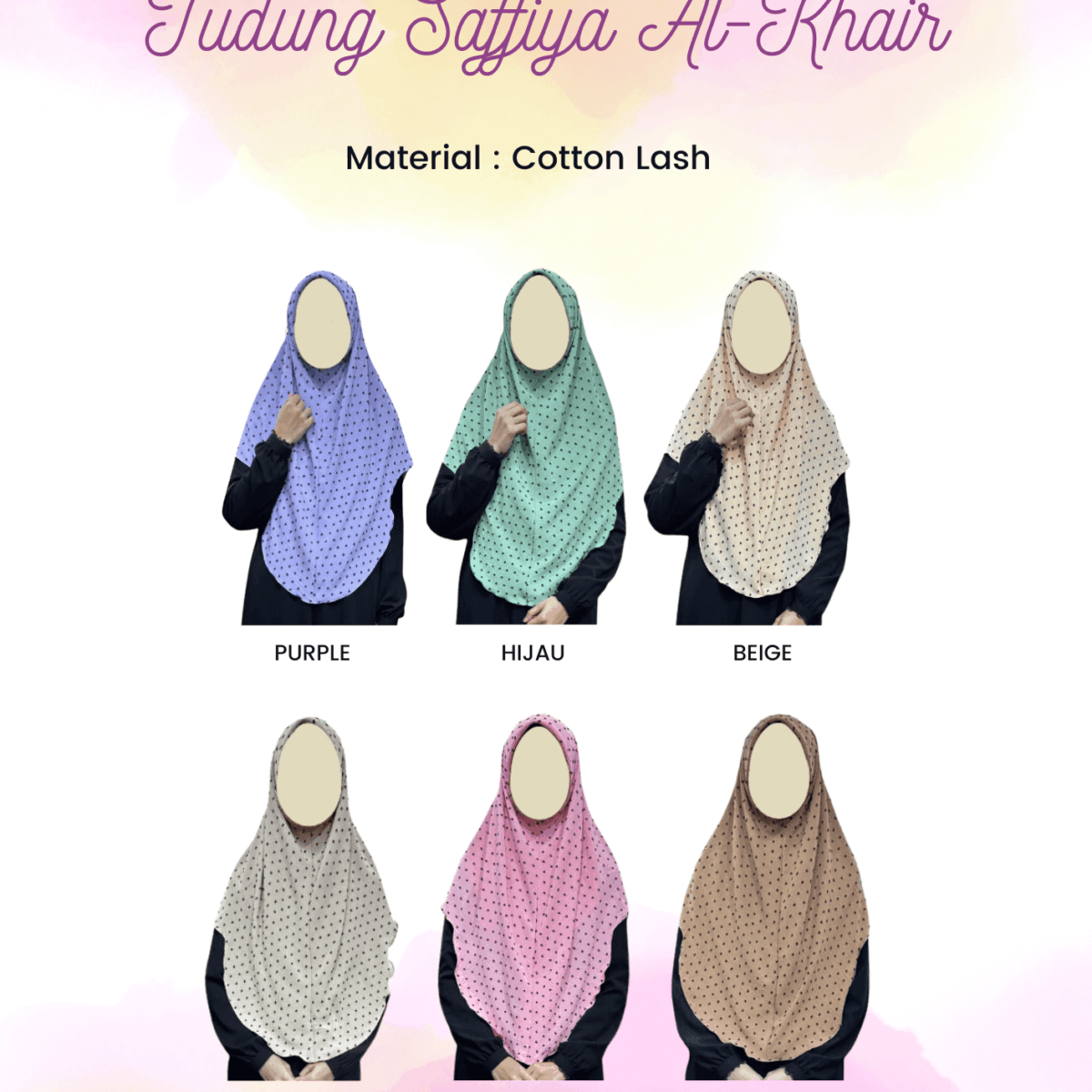 Tudung Saffiya Al-Khair